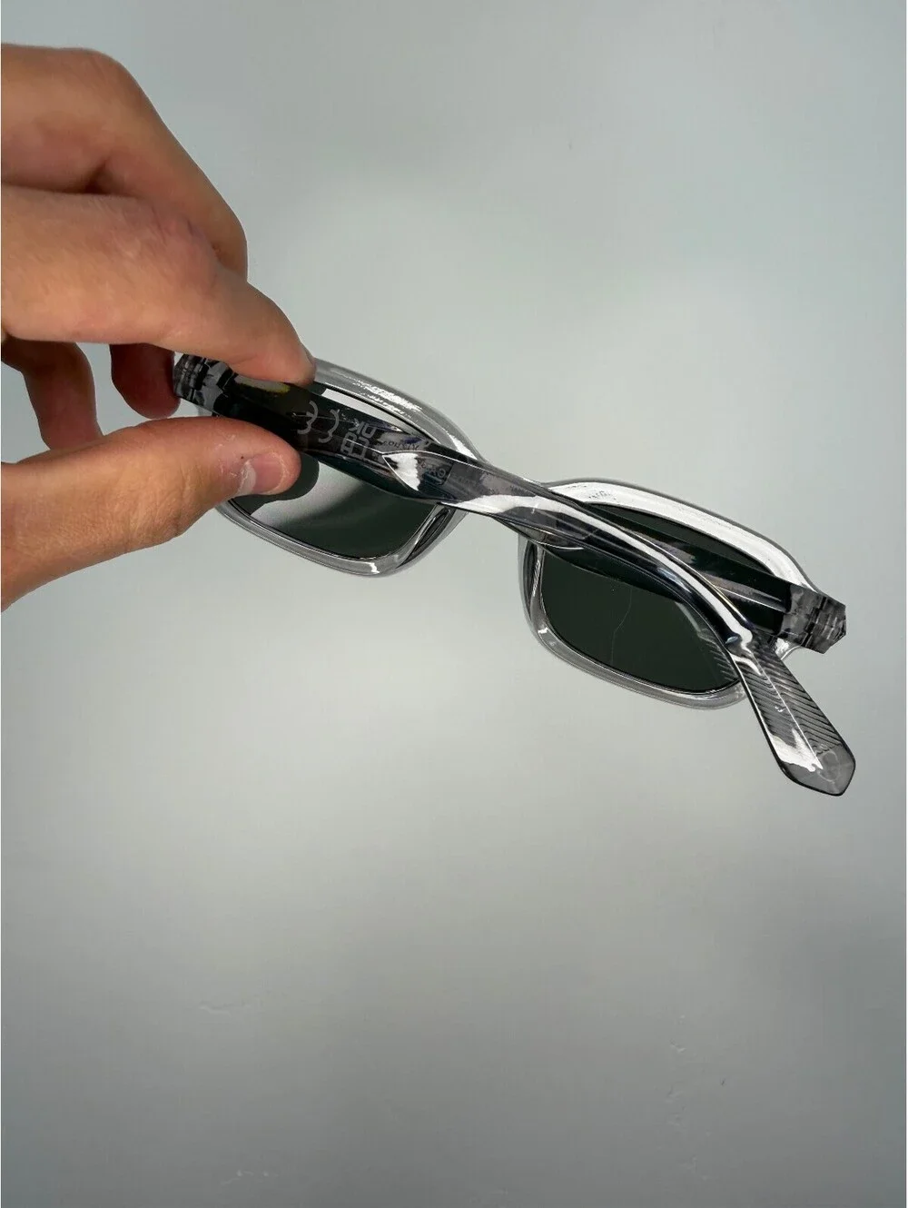 Gray Translucent Sunglasses A-30